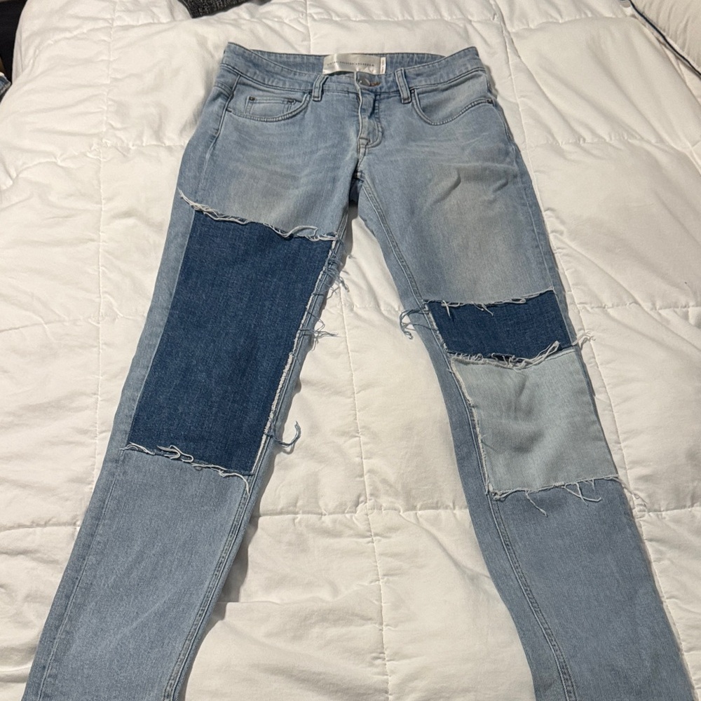 Victoria Beckham Patch Jeans 27